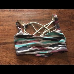 Lululemon cross back sports bra